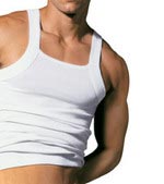 2xist Pima Cotton Square Cut Tank Top